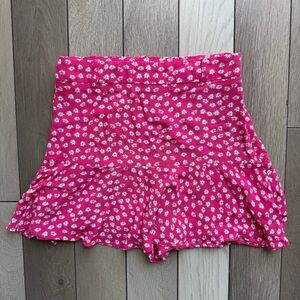 Zara Floral Pink Skirt